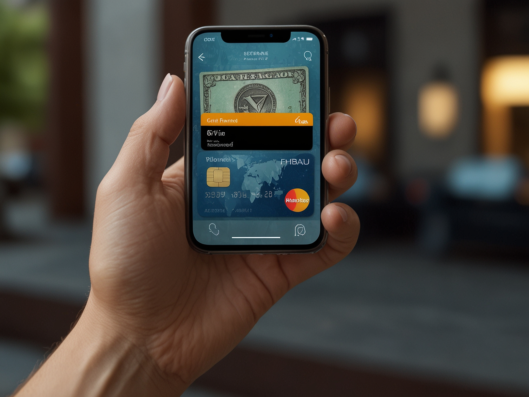 Secure deposit illustration